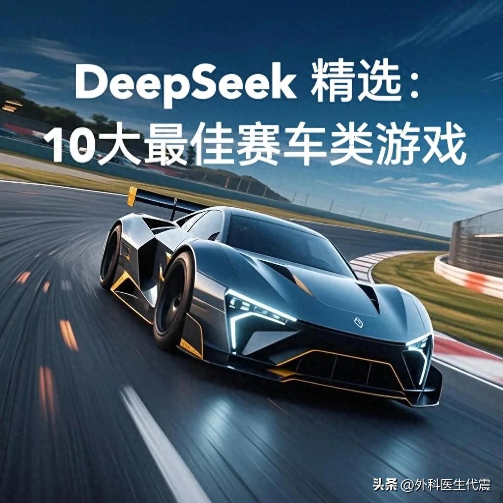 DeepSeek精选，十大最佳赛车游戏盘点